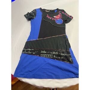 Colorful Patchwork Midi Dress